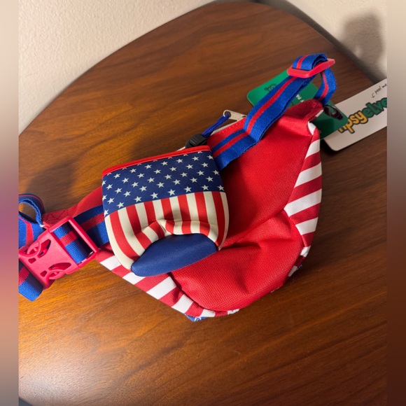 NWT Tipsy Elves Freedom Fanny Pack w/Drink Holder - Picture 8 of 11